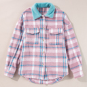  Sugarplum Plaid Shacket