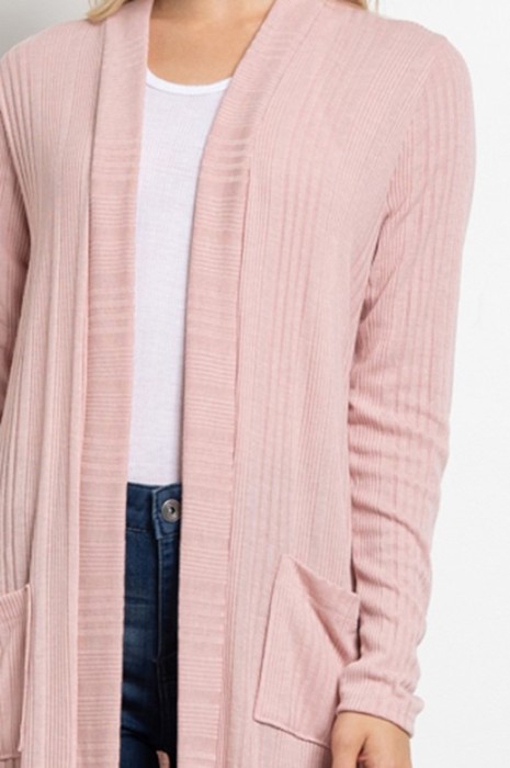 Belong - Blush Haven Longline Cardigan