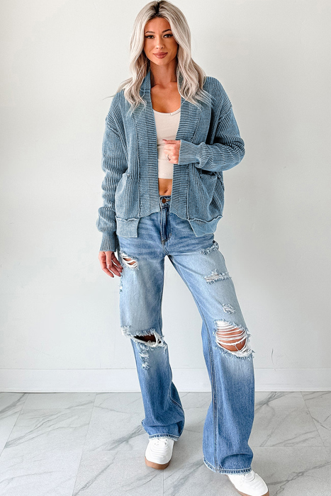 Misty Bay Chenille Cardigan