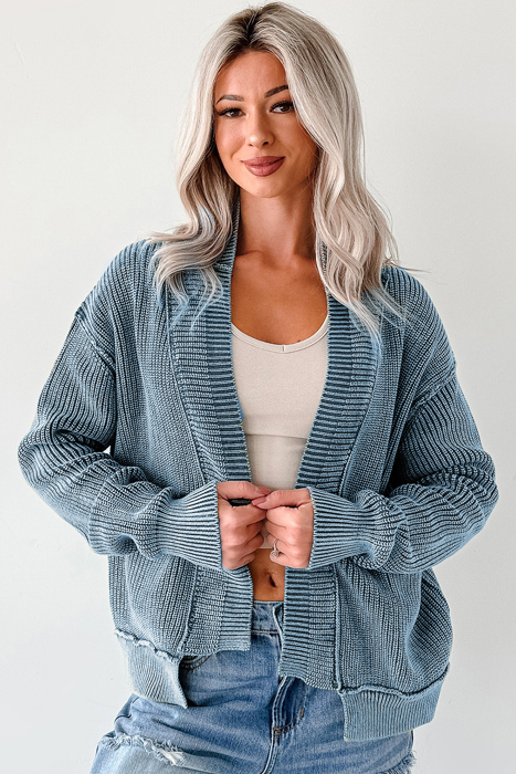 Misty Bay Chenille Cardigan