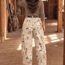  Prairie Bloom Barrel Jeans