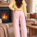  Blush & Bold Barrel Jeans