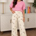 Beige Size 14 Mallard Meadow Cuffed Jeans