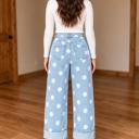  Blue Belle Polka Dot Jeans