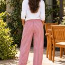  Red Stripe Relaxed Pants
