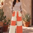 Orange Medium Rust Horizon Wide Leg Pants