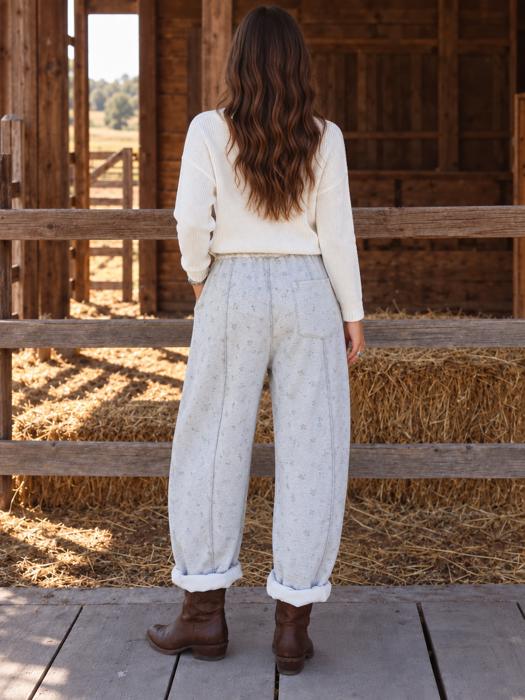 Soft Bloom Easy Pants