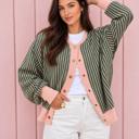  Meadowline Stripe Cardigan