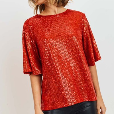 Belong - Spark of Joy Sequin Top
