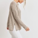  Belong - Sandstone Ease Henley Top