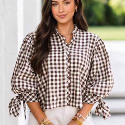 Autumn Ties Plaid Shirt
