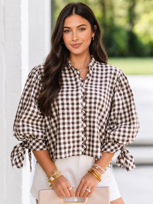 Autumn Ties Plaid Shirt