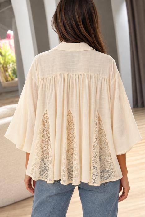 Moonlight Lace Blouse