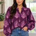  Violet Garden Puff Shirt