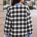  After Dark Plaid Blouse