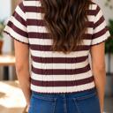  Harvest Cable Stripe Sweater