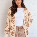 Oatmeal XL Desert Hearth Cardigan
