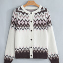  Snowbound Geo Cardigan