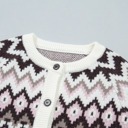  Snowbound Geo Cardigan