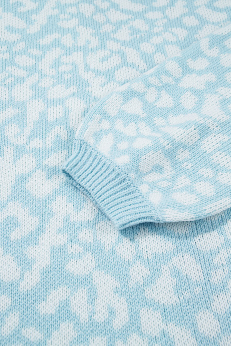 Blue Wildcat Cardigan