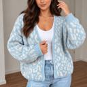 Blue XL Blue Wildcat Cardigan