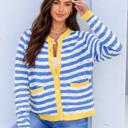  Skyline Stripe Cardigan