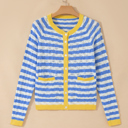  Skyline Stripe Cardigan