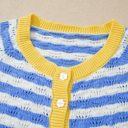  Skyline Stripe Cardigan