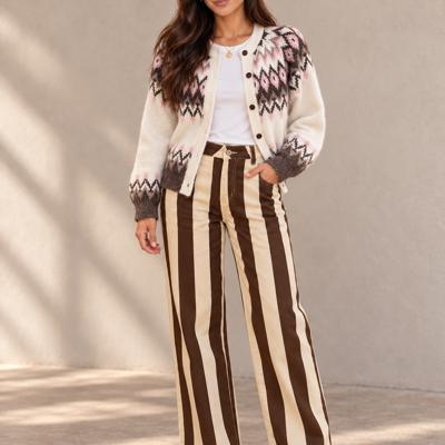 Canyon Stripe Ankle Jeans