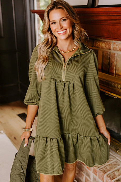 Everyday Charm Quilted Dress