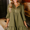  Everyday Charm Quilted Dress