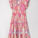  Sunset Paisley Breeze Midi Dress