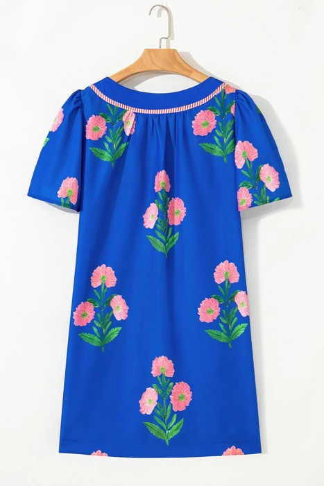 Bloom & Breeze Floral Shift Dress