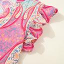  Sunset Paisley Breeze Midi Dress