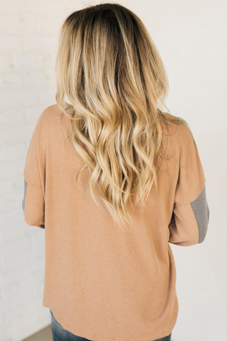 Autumn Hues Henley