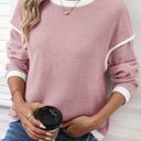  Rosa Glow Contrast Top