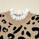  Wildly Romantic Lace Trim Sweater