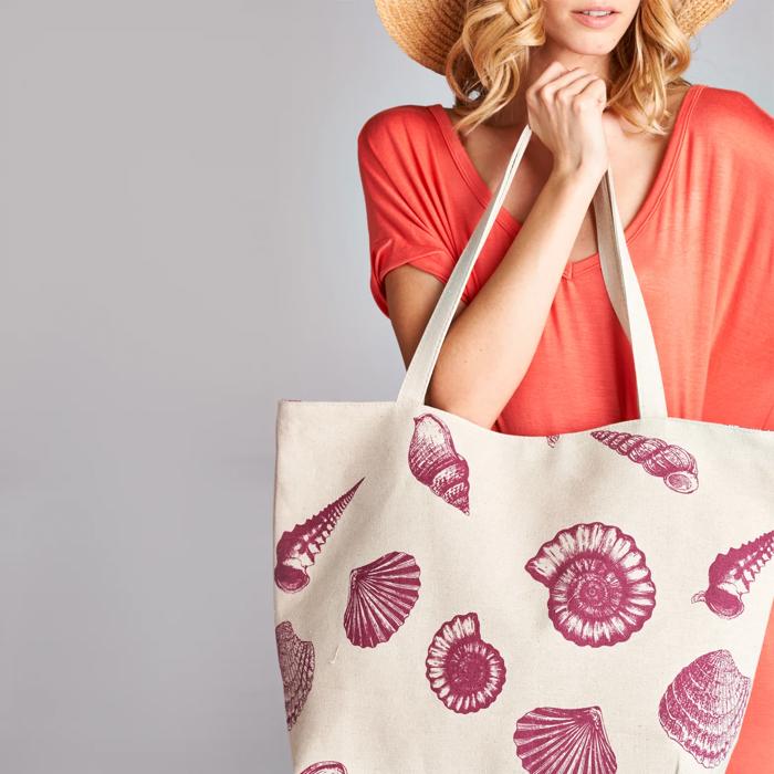 Sally's Seashell Day Bag in 2 colors