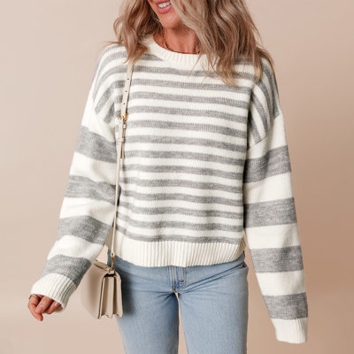 Silver Mist Weekend Sweater