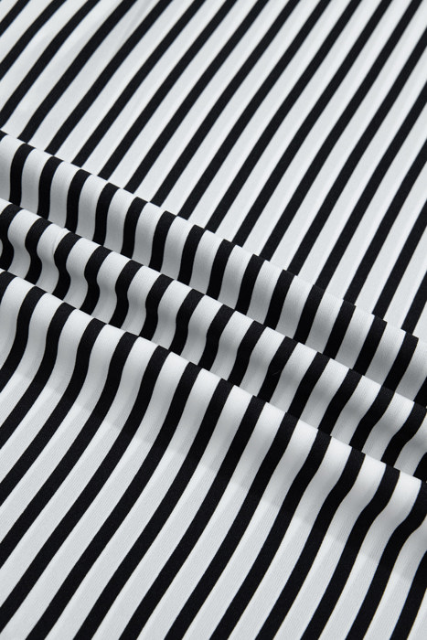 Midnight Stripe Button-Up