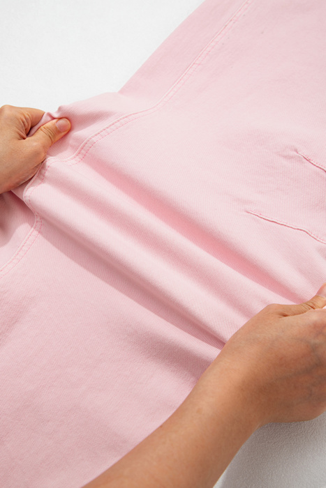 Blush & Bold Barrel Jeans