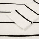  Seaside Stripe Ribbed Sweater Tee
