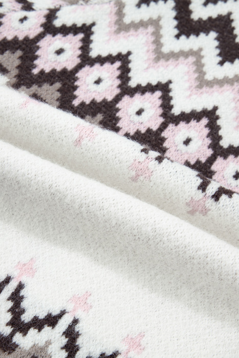 Snowbound Geo Cardigan