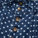  Dotty Blue Wide Leg Jeans