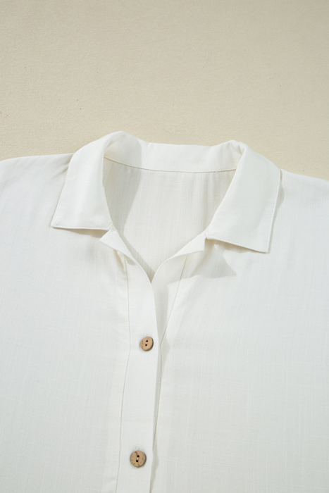 Snowdrop Ruffle Puff Shirt