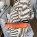  City Stripe Polo Blouse