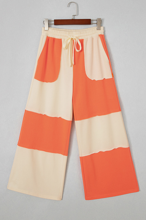 Rust Horizon Wide Leg Pants