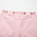  Blush & Bold Barrel Jeans