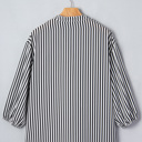  Midnight Stripe Button-Up