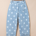  Blue Belle Polka Dot Jeans
